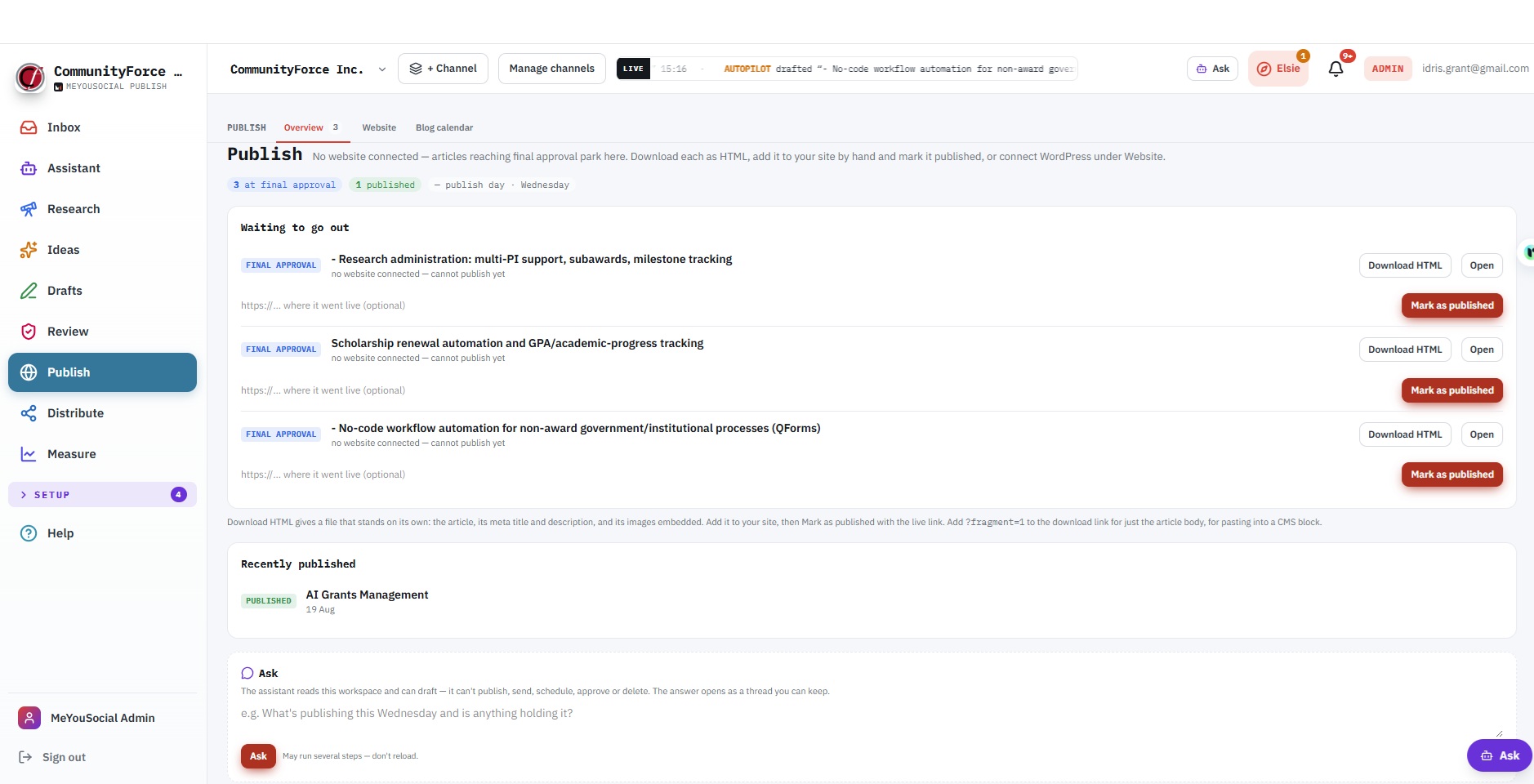 Publish_Publish1 Publisher screenshot
